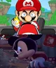 Mario vs mickey 