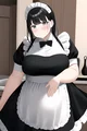Chubby maid