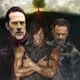 Negan Rick and Daryl