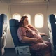 Fat plane woman