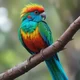 a majestic quetzal