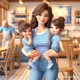Homeless mother 