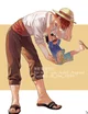 Luffy and Shanks 