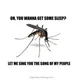 Mosquito at 3am 