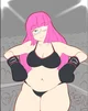Chubby boxer girl