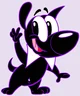 Blaque the dog