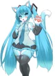 Hatsune Miku Furry