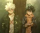 Bakugo and Midoriya 