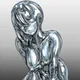 Liquid metal girl