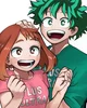 Izuku and Ochako