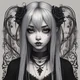 Mean Goth Girl
