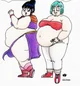 Fat Bulma and Chi 