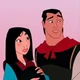 Li Shang and Mulan