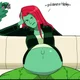Pregnant poison ivy