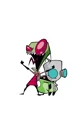Zim and GIR