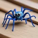 Blue spider
