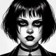 Female band vocalist