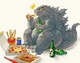 Chubby Godzilla