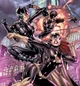 Batgirl and Catwoman