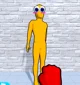 Yellow stickman