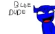 Blue dude
