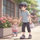 Son and daughter 