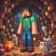Herobrine and Steve