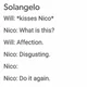 Will Solace x Nico