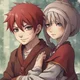 Gaara X blind sister