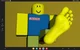 Roblox noob feet