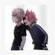 Kirishima and Bakugo