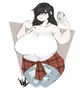 Chubby goth gf