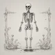Goofy skeleton