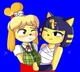 Isabelle and Ankha