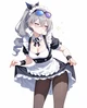 Maid Silver wolf