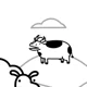 a cow