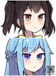 Cecilia and plum