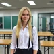 7 ft tall girl