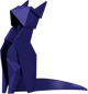 Origami cat