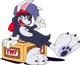 Baku the wolf