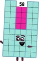 Numberblocks 58