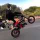 Bikers-wheelie