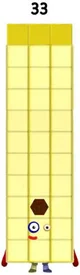 Numberblocks 33