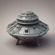 Tiny alien ship