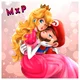 Peach X Mario 