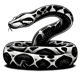 Cross Sans Boa Snake