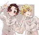 Tanjiro y  Zenitsu 