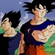 Vegeta and Goku