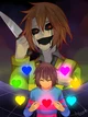 Chara and Frisk
