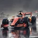 F1 debut rain 